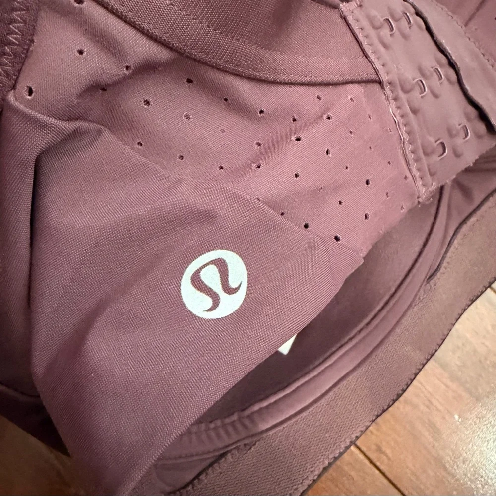 {Lululemon} Run Times Bra - Arctic Plum, Size 34E or 34DD - Picture 6 of 7